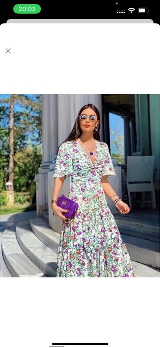 Сукня Zara в ніжний принт