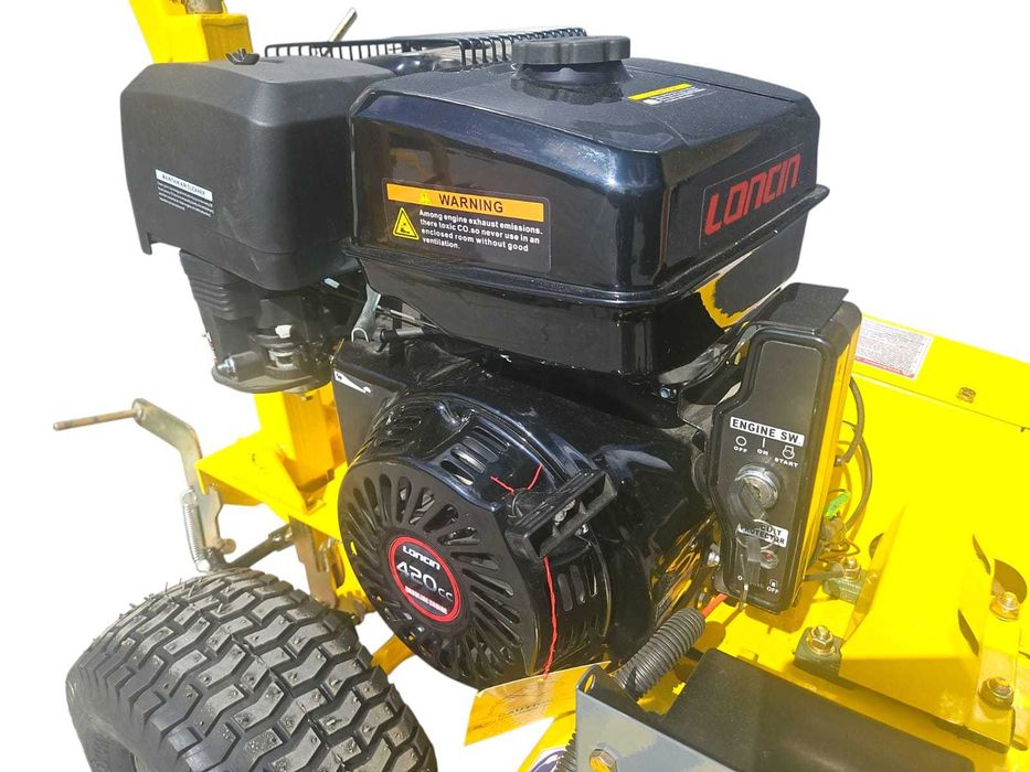 Koparka łańcuchowa spalinowa HDM 15KM ES LONCIN rozrusznik głębokość 60cm
