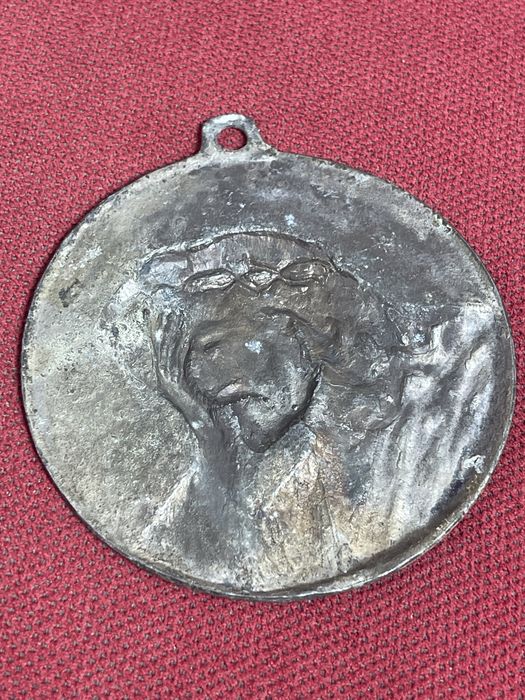 Andrzej Tyblewski Jezus Chrystus Stara Plakieta Sygnowana