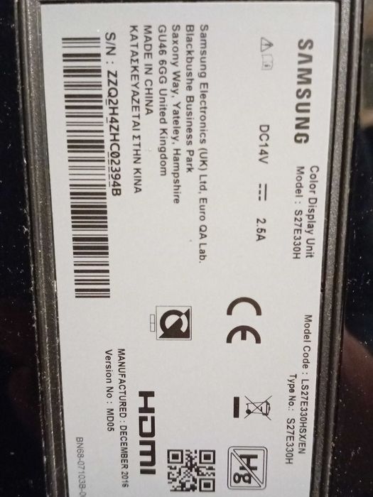 Monitor Samsung S27E330H!!!Okazja