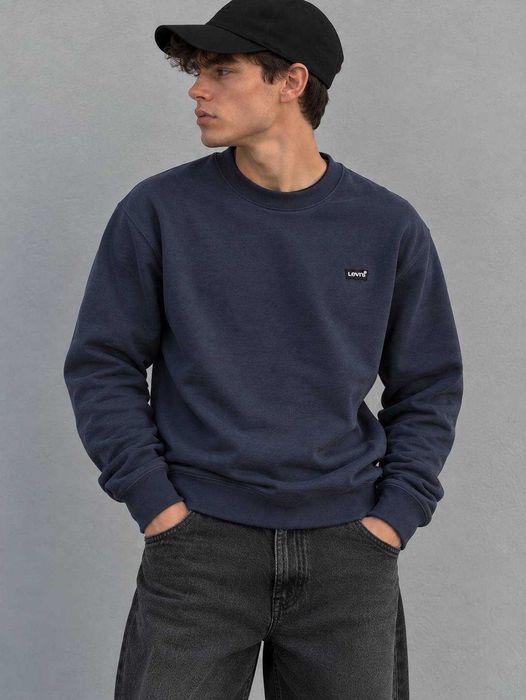 Світшот Levi's 100% бавовна, базова кофта, 3 кольори (M-XXL)