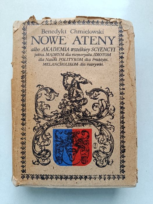 Benedykt Chmielowski - Nowe Ateny