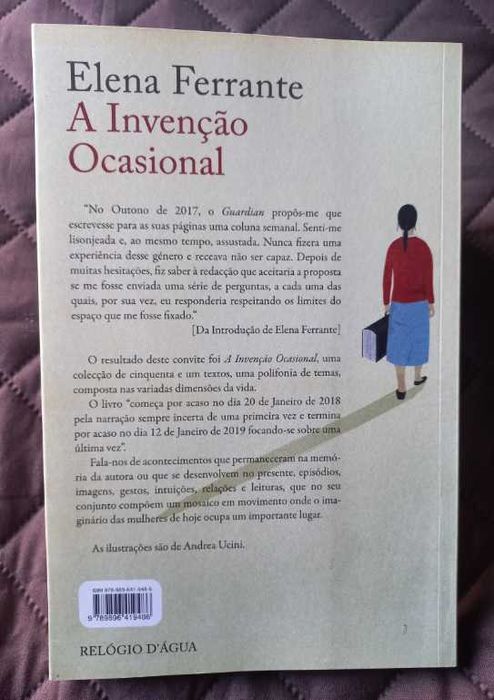 A Invenção Ocasional - Elena Ferrante