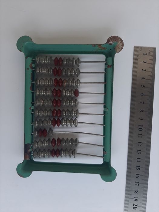 Счёты детские игрушечные 15×10 см металлические ссср хорошее состояние