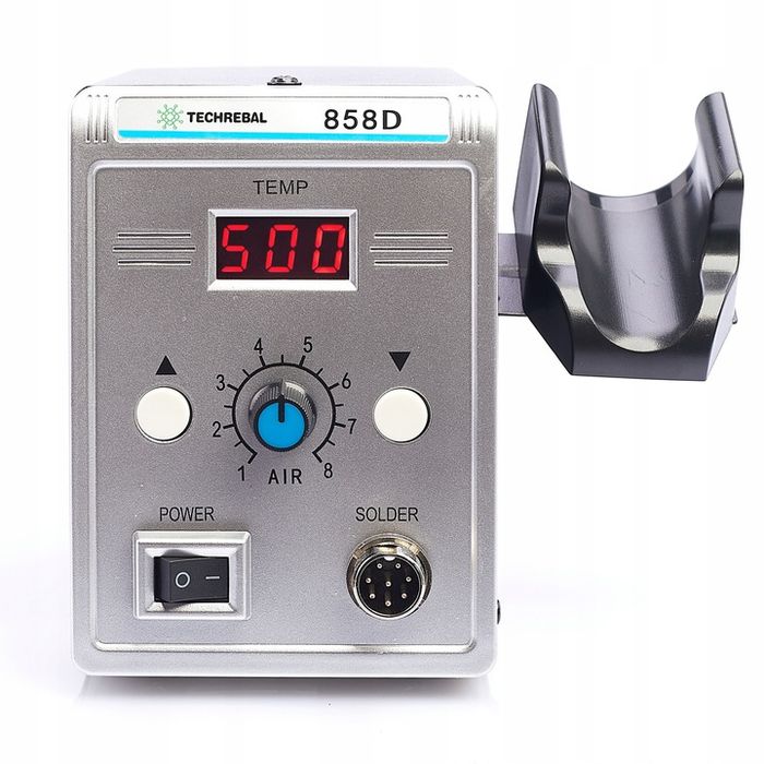 stacja lutownicza spawarka hot-air 858d 100-500 stopni c