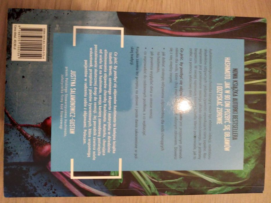 Co jeść by pozbyć się objawów hashimoto - książka I. Wentz