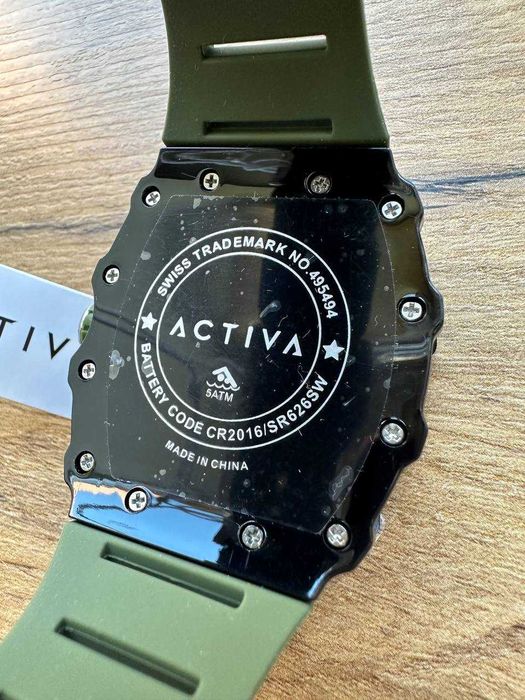 Чоловічий годинник Activa X Invicta 44.3 мм Нові!