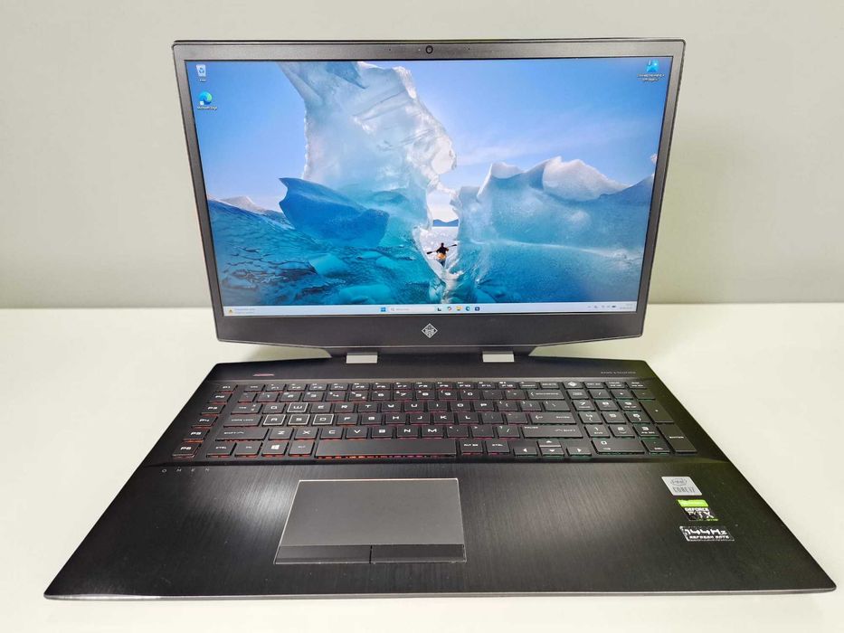 HP OMEN 17-cb1004nw / i7-10750H 2.60GHz / 24GB 3200Mhz DDR4 / 512GB M2 + 256GB M2 / RTX 2060 6GB / 17.3' FHD TFT 144Hz / Grade A- / GWR 12 miesięcy