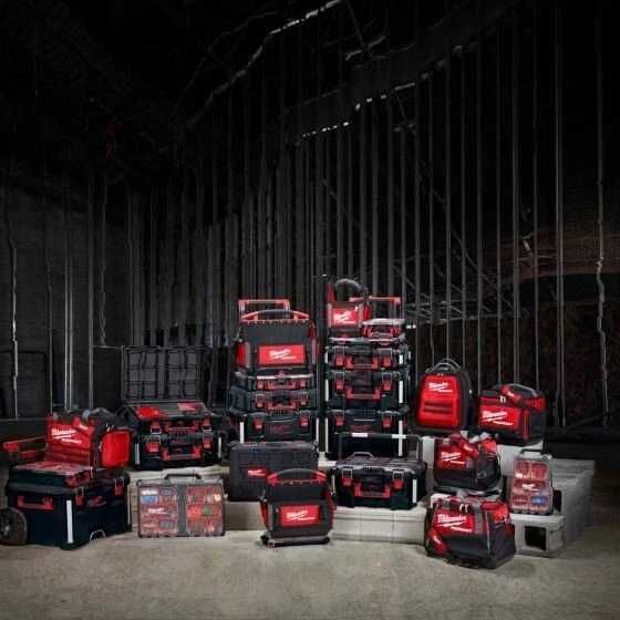 Набір ящиків для інструментів Milwaukee PACKOUT №2 (4932464078 / 4932472129 / 4932471064)