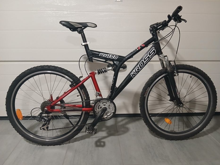 Kross sfx 100 koła 26cali rama stalowa 21cali 2x amortyzacja w dobrym