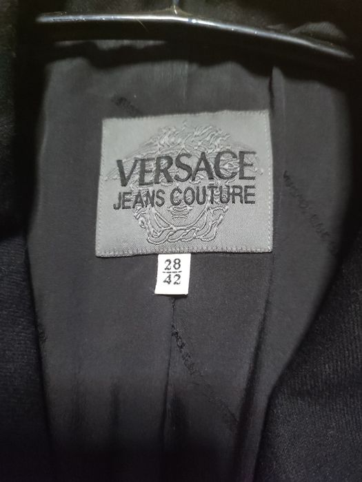 Оригінальний, вінтажний блейзер,піджак жіночий VERSACE роз. 44-46