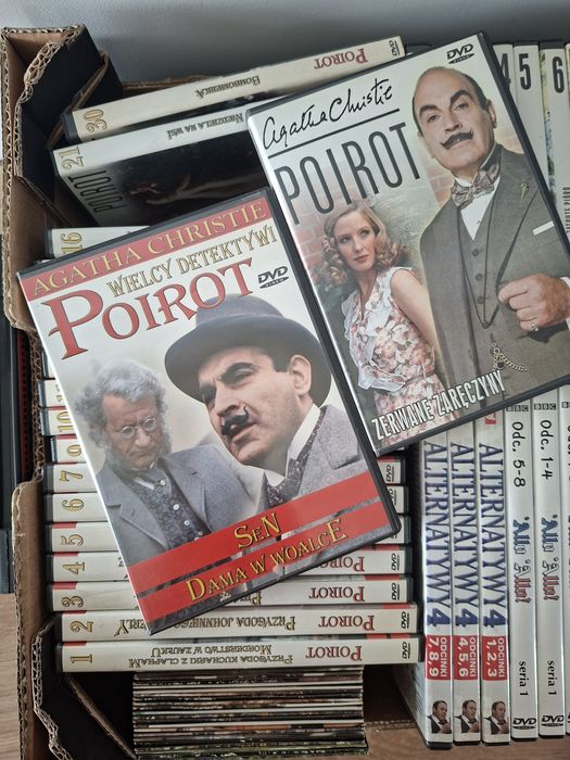Kolekcja DVD Poirot  1-17