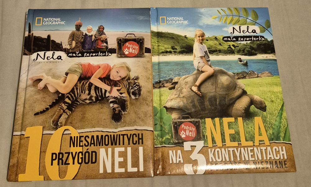 Nela mała Reporterka 2 książki, wysylka gratis
