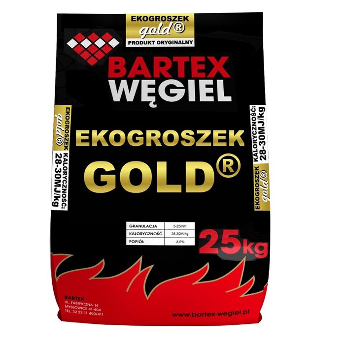 Groszek Bartex GOLD Najwyższa Jakość! Transport Węgiel Groszek