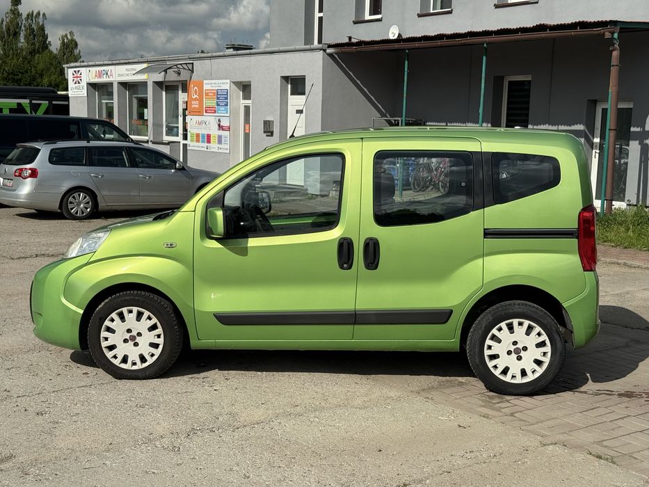 Fiat Qubo 1.4 B 87 KM 2008 R 153 TYŚ KM KLIMA Sprowadzony ZAREJESTROWANY Gwarancja