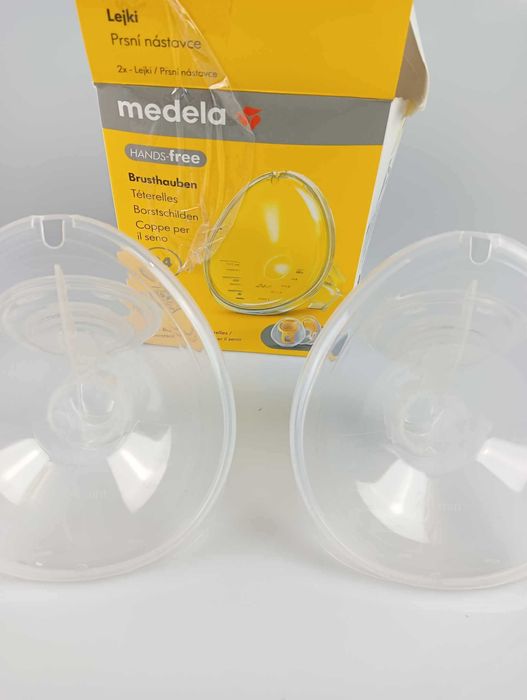 Nakładki na piersi do laktatora Lejki