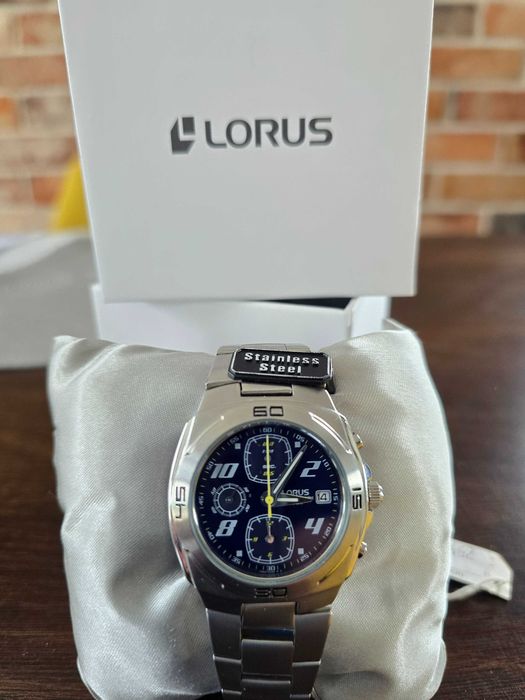 Zegarek męski kwarcowy LORUS RF875AX9 chronograf