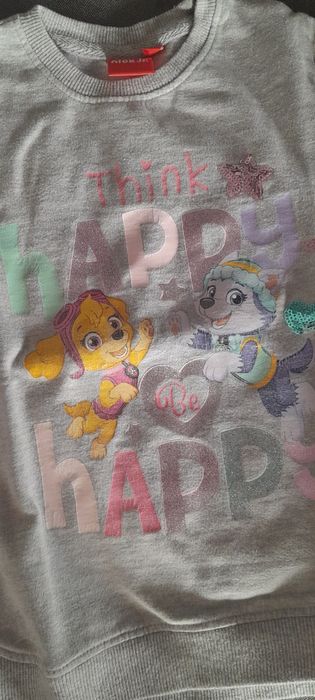 Bluzy 3 szt disney paw patrol świnka peppa 104/110