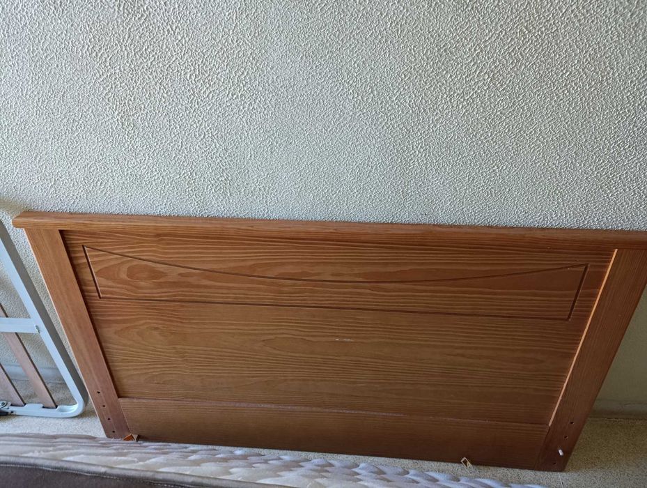 Cama solteiro colchão