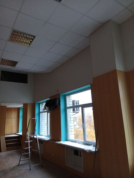 Безповітряне фарбування комерційних об'єктів