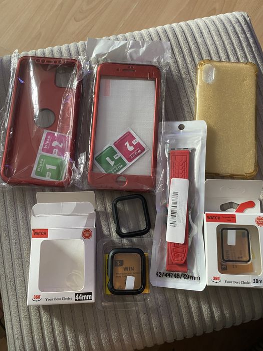 Etui , pasek i szklo ochronne na apple watch