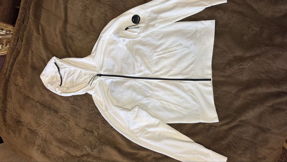 Біла зіпка cp company ОРИГІНАЛ