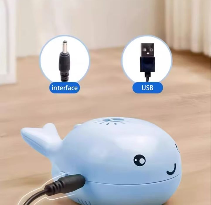 Інтерактивна іграшка для кота кит з мʼячиками