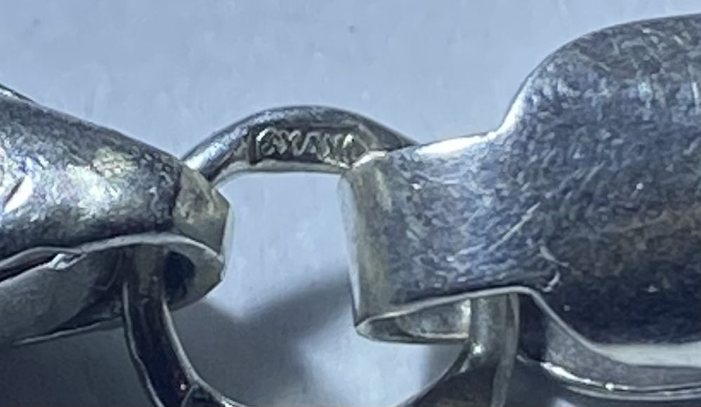 Срібна цепочка плетіння Пітон..55см 31гр.