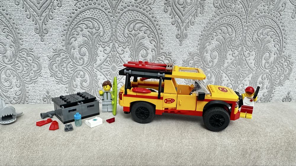 Lego City рятувальна пляжна машина