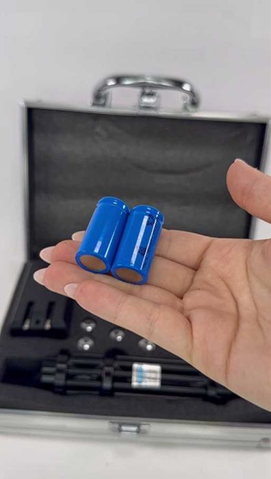 лазер мощный лазерная указка кейс с очками луч синий прожигающий 50 Вт