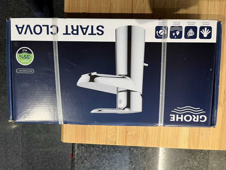 Torneira de lavatório GROHE Start Clova S - NOVA, caixa selada