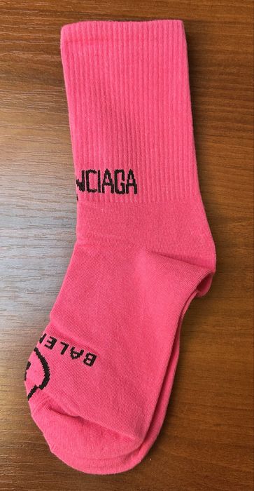 Skarpetki Balenciaga czarne, niebieskie, różowe