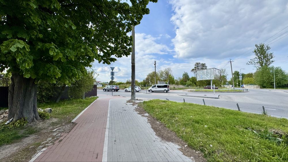 Продаж земельноі ділянки 10сот під КОМЕРЦІЮ М.Грушевського ( 1травня )