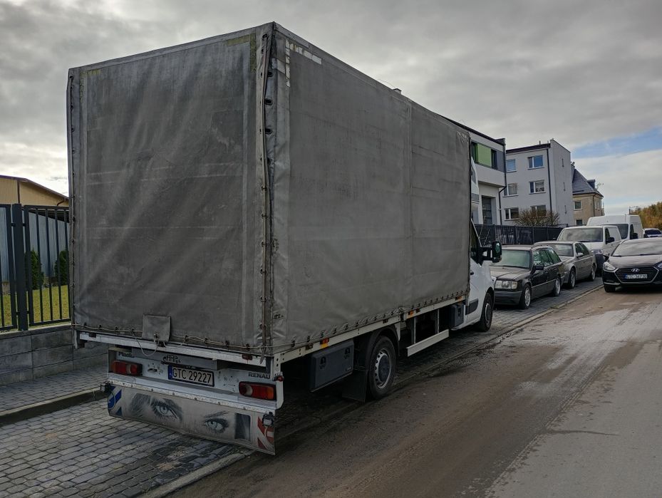 Renault master 10epal plandeka