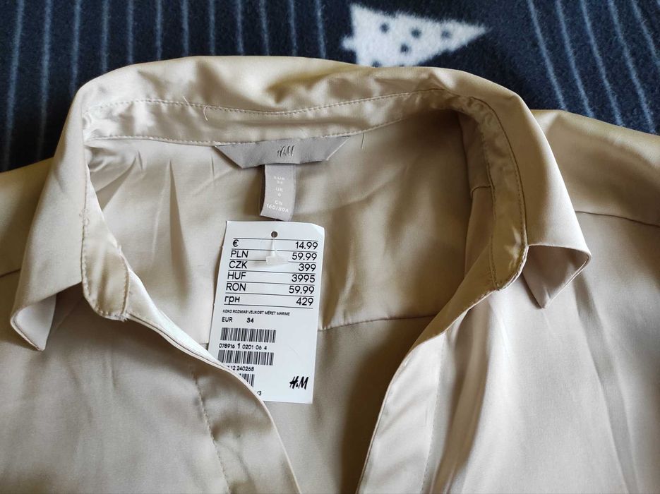 Nowa elegancka bluzka damska rozmiar 34/XS