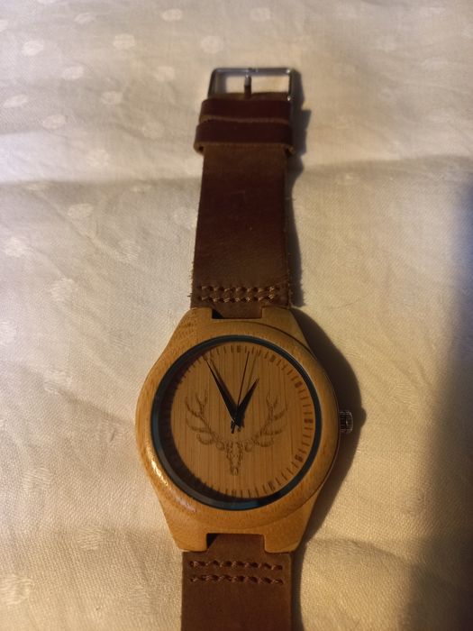 Zegarek bambusowy