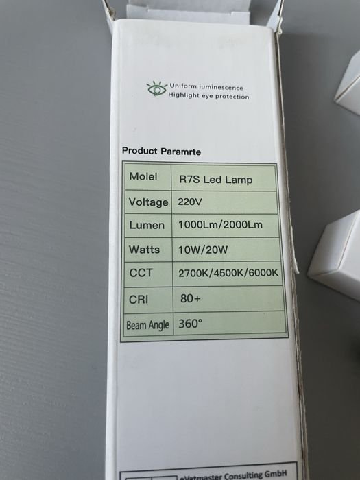 Okazja nowe dwie lampy led 118 mm