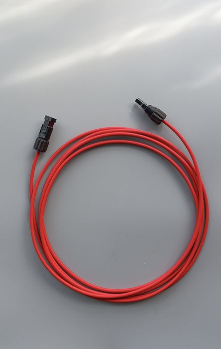 Кабель - подовжувач для сонячних панелей з роз'ємами MC4, 2м