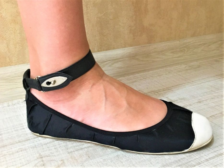 Туфли мокасины лодочки балетки кеды черные NEXT, 38 р.