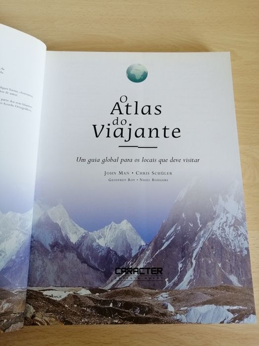 Livro O Atlas do Viajante