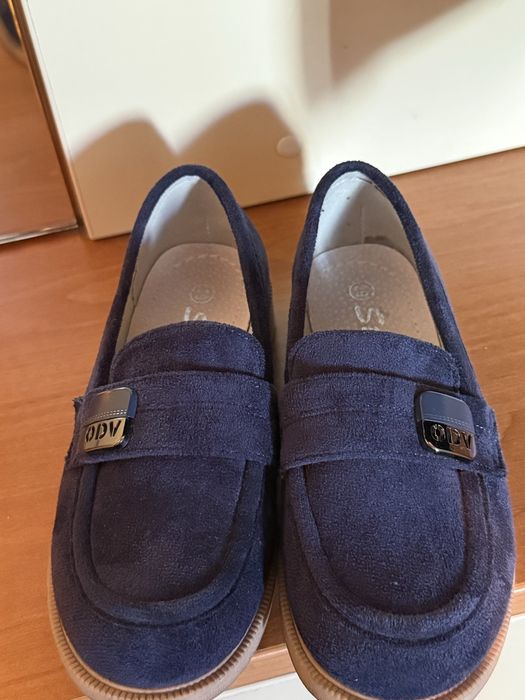 Дитячі туфлі замш лак 29р