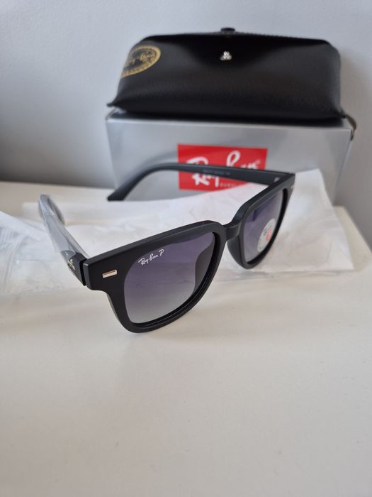 ray-ban meteor classic rb2168 polarized – nowe, komplet, oryginalne
