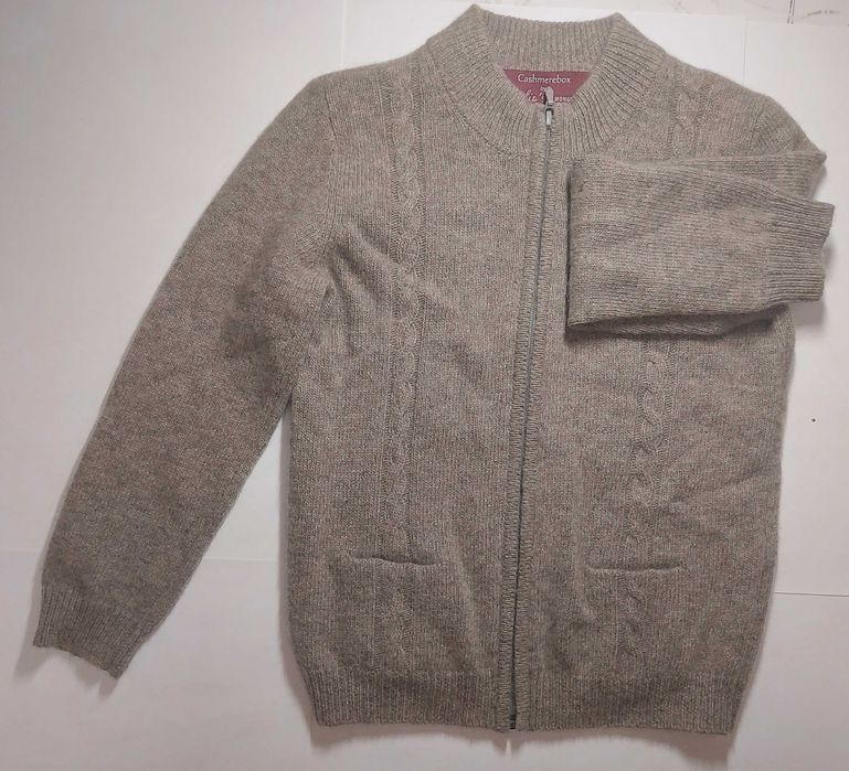 Кардиган/кофта/светр 100% пух яка Cashmerebox by Bodio's of Mongolia