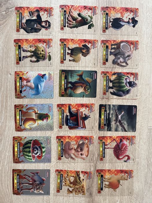 Karty italian brainrot lamincard