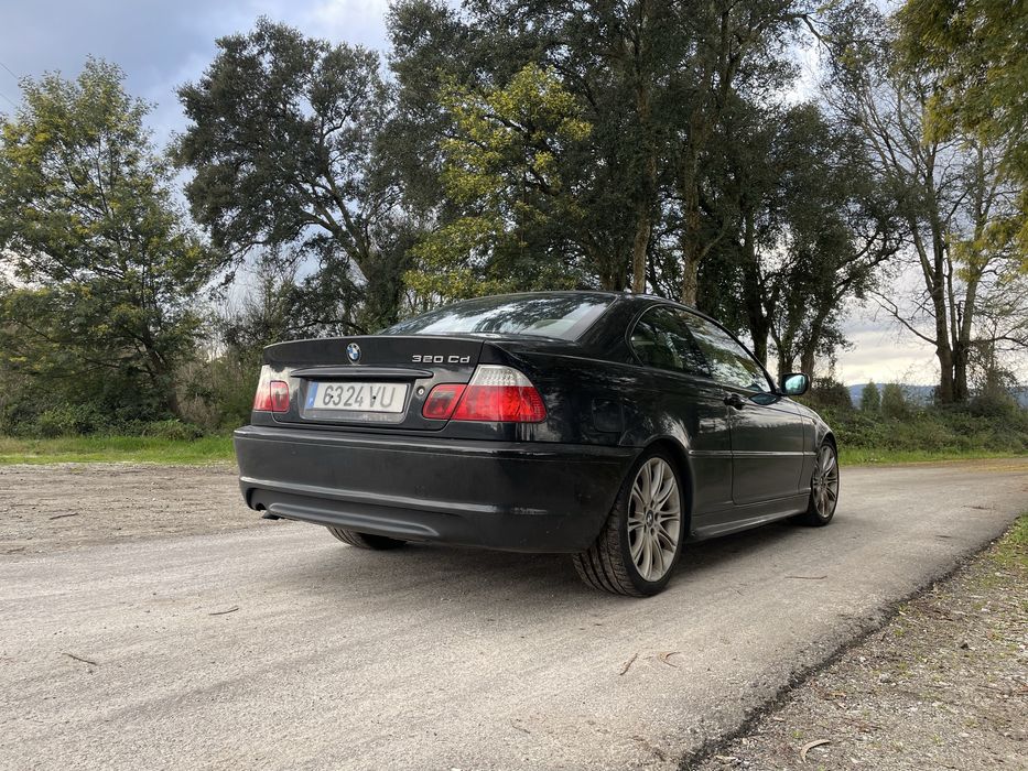 BMW 320 cd e46 preto