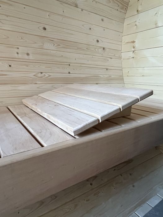 Sauna Ogrodowa Beczka 300cm z Przedsionkiem + Piec