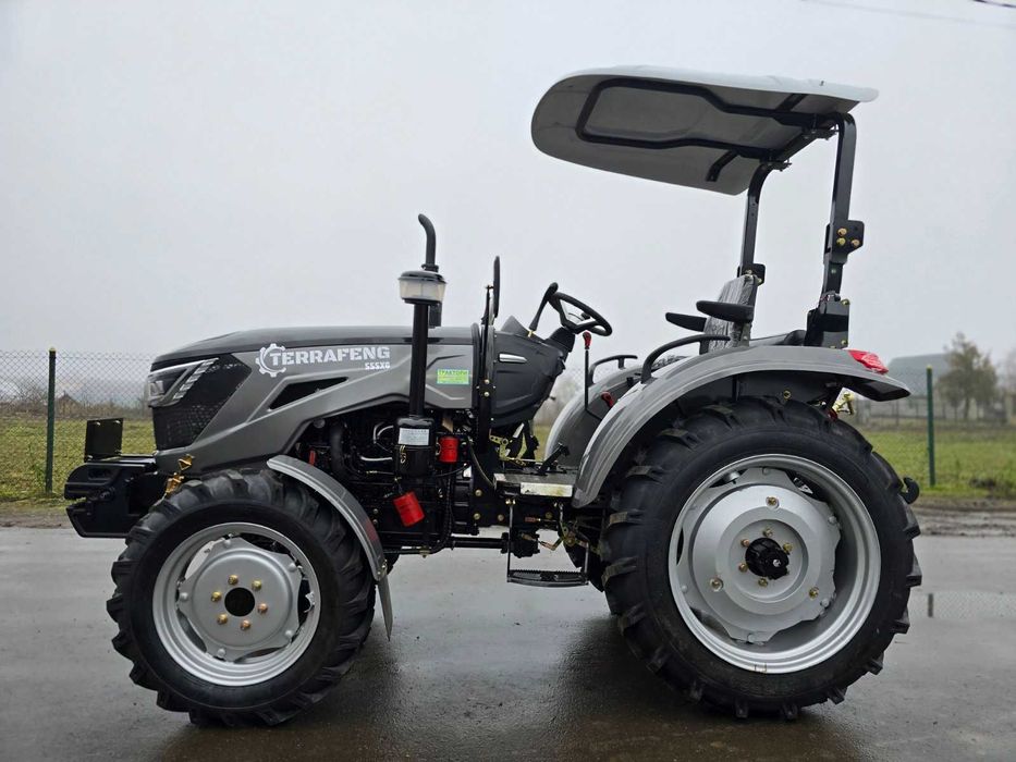 Повнопривідний трактор TERRA FENG 555XG із євронавіскою,козирок, серга