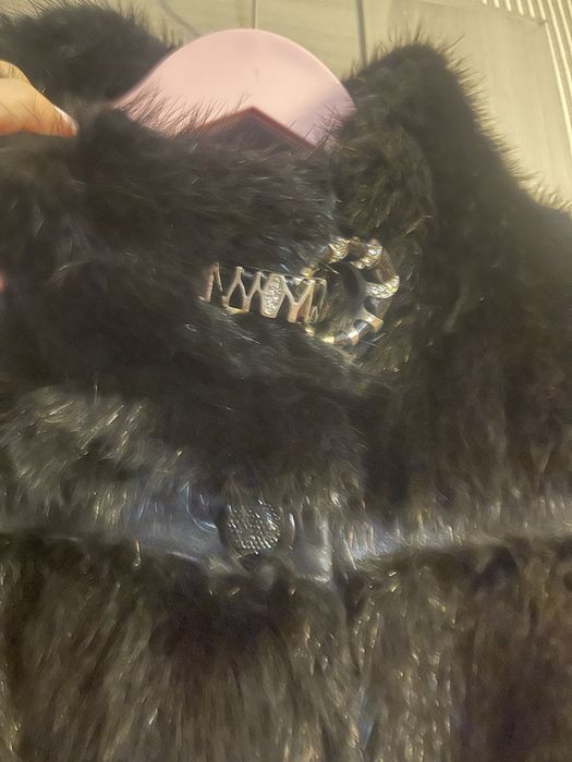 Натуральная дубленка с норкой