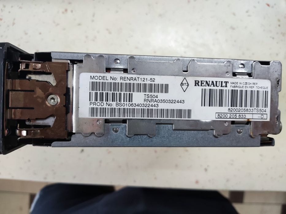 Внешний Усилитель-Магнитолы Рено Меган 2