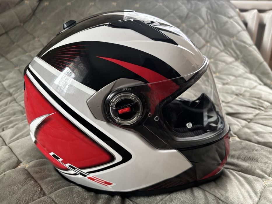 Шолом LS2 FF322 CORSA White-Red (L)